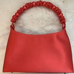Talbots Coral evening purse